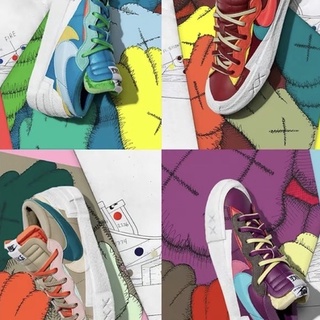 ☆小B之都☆ KAWS X SACAI X NIKE BLAZER DM7901-400/600/500 三方聯名
