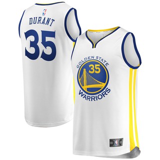 [NIKE] NBA Kevin Durant 勇士隊 白色 電繡 Youth Swingman Jersey