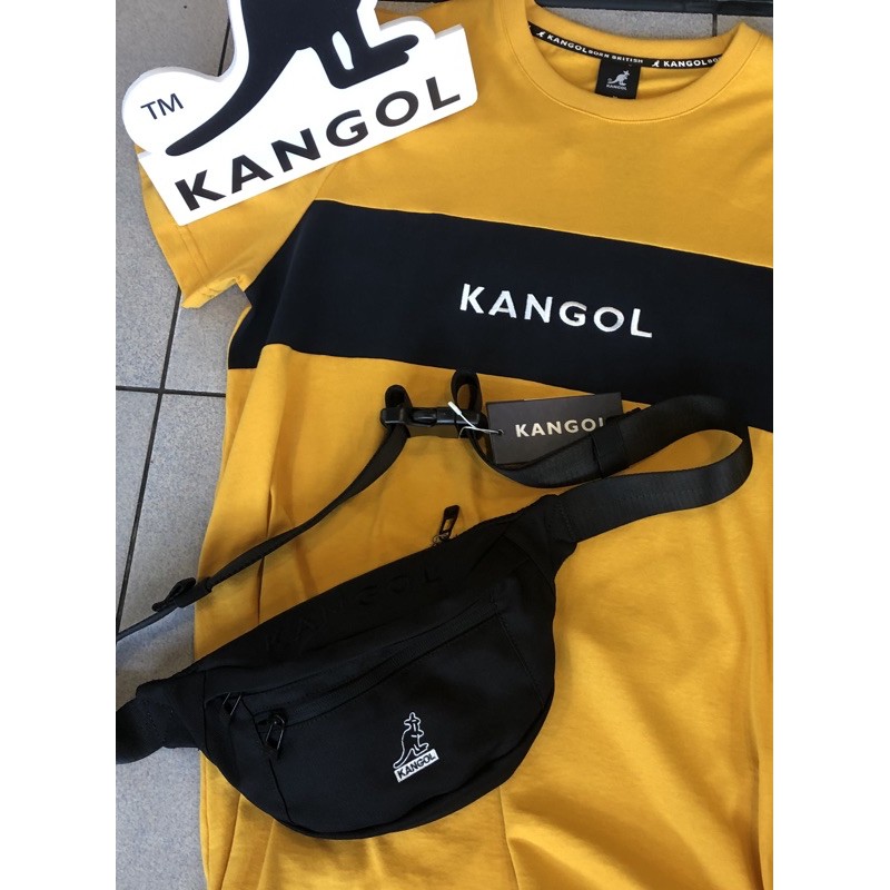 KANGOL 🇬🇧袋鼠🦘 60553806 電繡logo 單肩 胸包 腰包 正品現貨 $1080