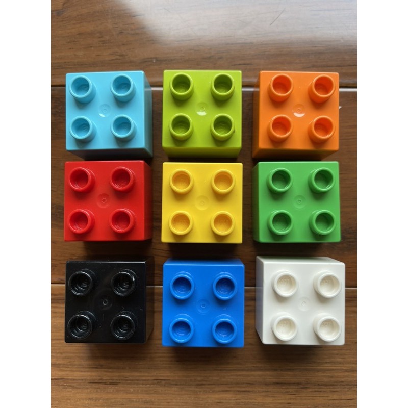 正版樂高Lego大磚塊［Duplo德寶］大積木 2*2孔