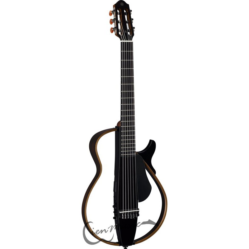『立恩樂器』 ★免運★ 台南 YAMAHA 經銷商 SLG200N 黑色 靜音古典吉他 SLG-200N 加贈導線