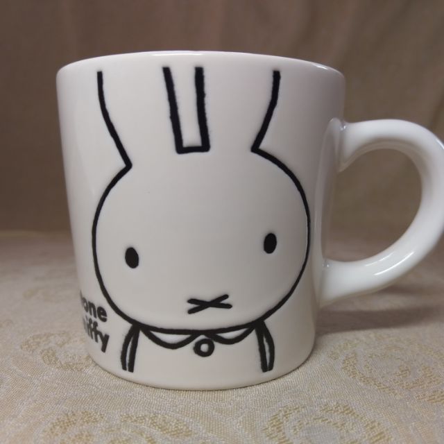 金正陶器dick Bruna Miffy 日本製撥水陶瓷馬克杯白 蝦皮購物
