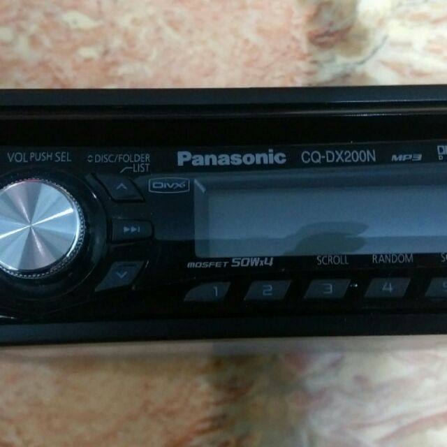 Panasnoic 國際牌 單片DVD 音響 主機 有USB 輸入 可拆式 防盜 面板