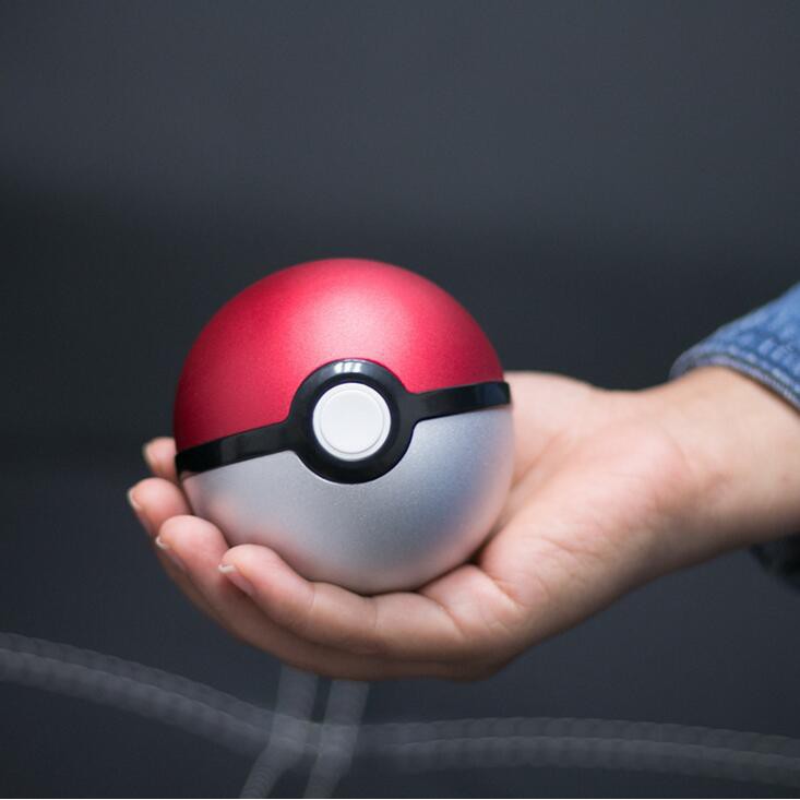 三代精靈球行動電源神奇寶貝球投影功能12000mah移動電源pokemon Go口袋寵物精靈球充電寶寶可夢16357 蝦皮購物