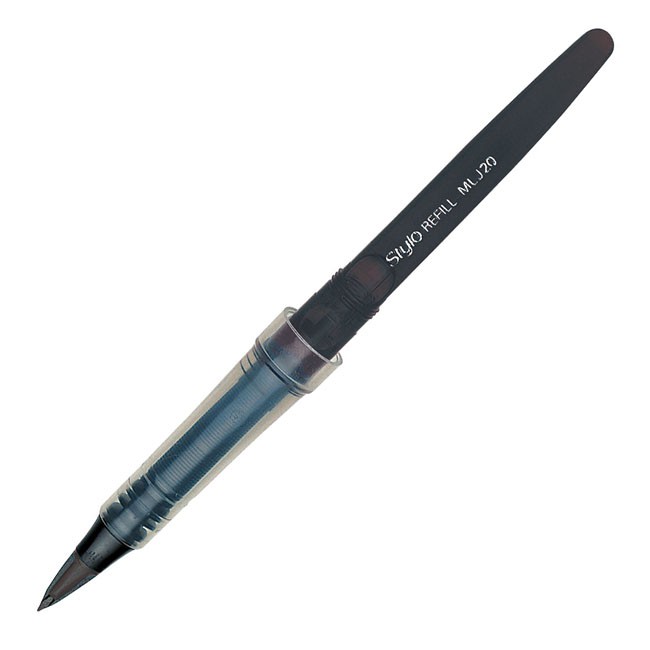 Pentel塑膠鋼筆筆芯MLJ20-A/黑 eslite誠品