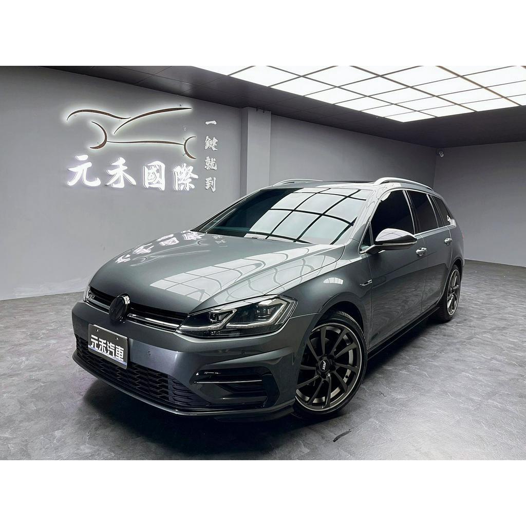 (暐恩車庫)2020年式 Volkswagen Golf Variant 280 TSI R-Line 1.4 汽油 灰