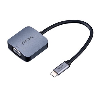 PX大通 UCH1V USB TYPE C 轉 VGA 影音轉換器