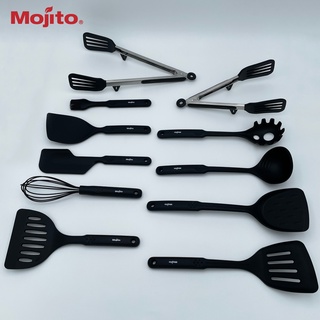 Mojito矽膠廚具系列 鍋鏟 打蛋器 橡皮刮刀 油刷 麵撈 料理夾 湯勺 飯勺 可洗碗機清潔