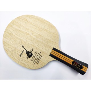 [大自在體育用品] Nittaku 桌球拍 木吉他 Acoustic 橫板 FL ST CS 中直 可選 桌球拍