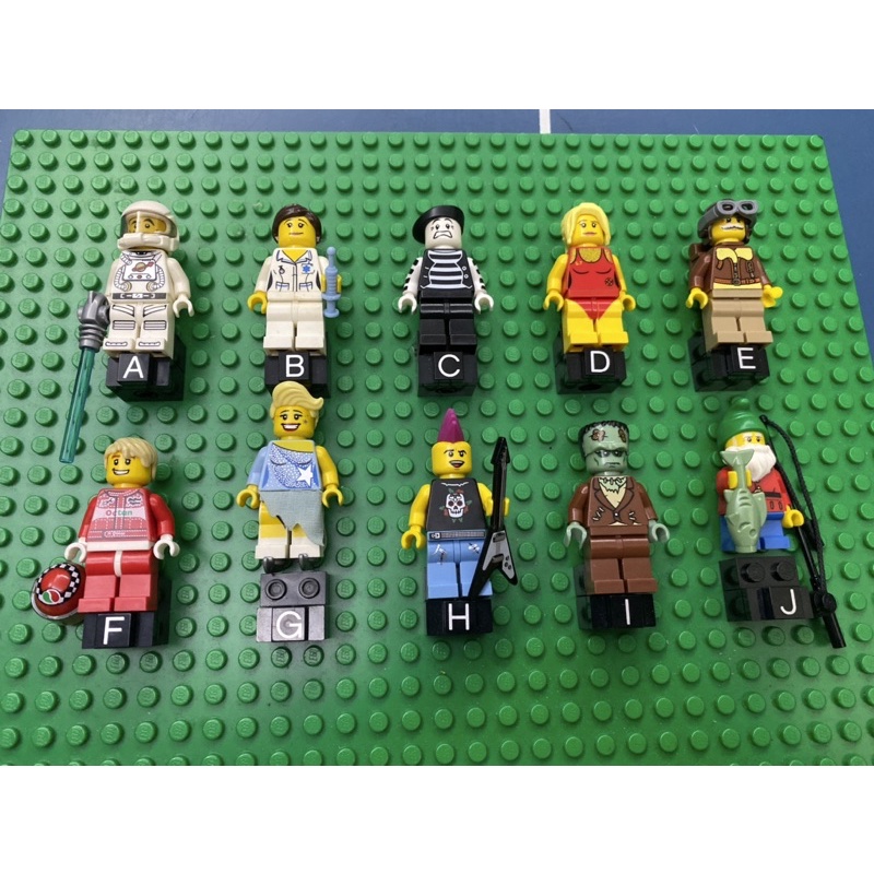 ®️樂高 LEGO®︎ 8683 8684 8803 8804 ⚠️二手  minifigures 2代 1代 3代