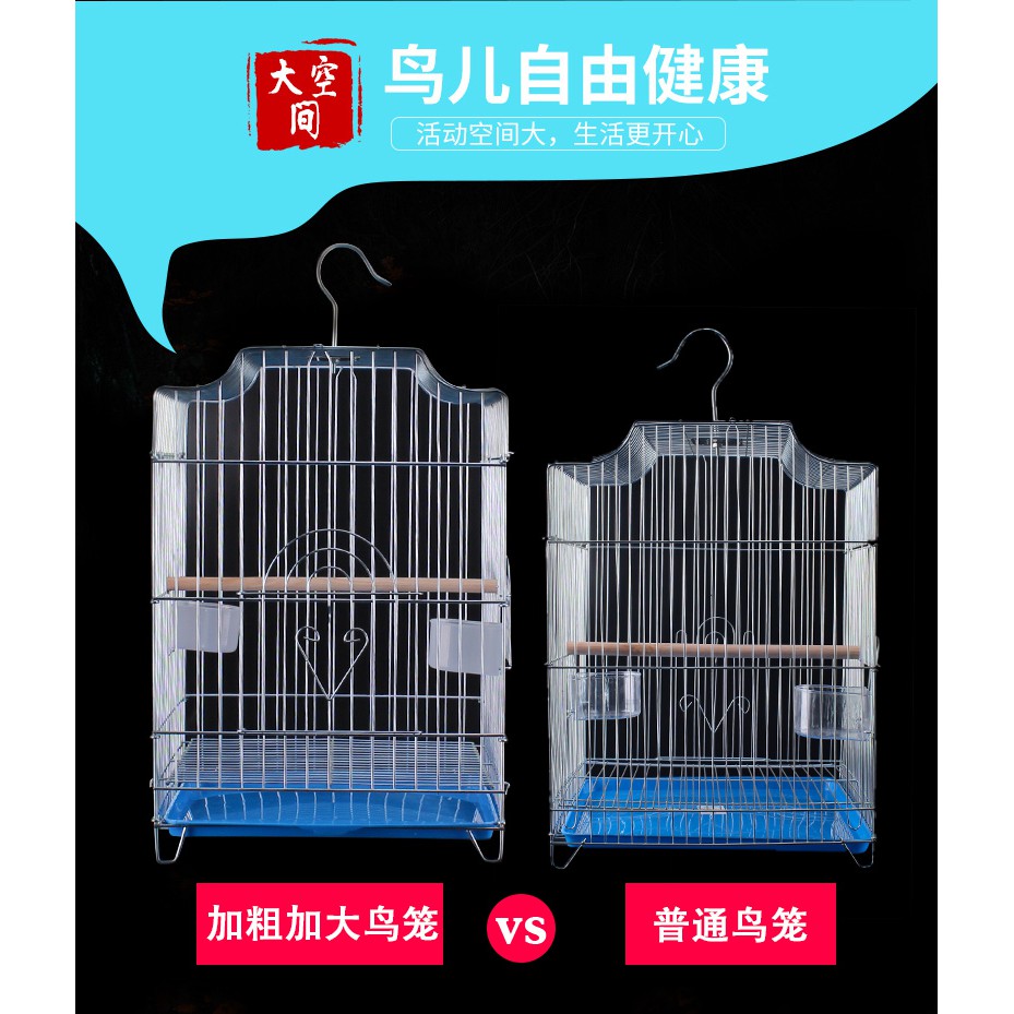 鳥籠鳥籠八哥玄鳳鷯哥鸚鵡畫眉鳥籠子鴿子籠大號特大號超大養殖繁殖籠 蝦皮購物