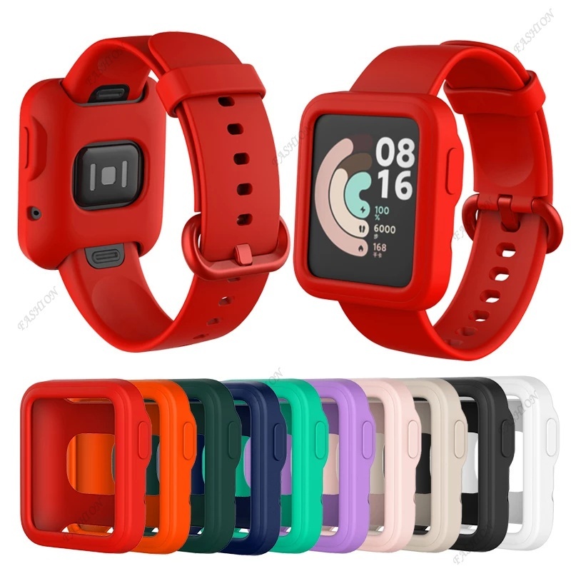 Redmi 手錶 2 Lite 錶帶+保護殼 小米手錶超值版 錶帶 矽膠錶帶 紅米手錶 Mi Watch lite 腕帶