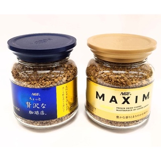 ＜ 全館發票，由蝦皮代開 ＞AGF 即溶咖啡 箴言金咖啡80g/ 華麗香醇咖啡80g☕特價169元