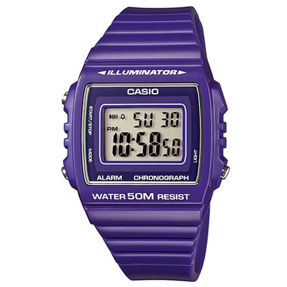【CASIO】卡西歐 電子錶 電子錶W-215H-6A  原廠公司貨【關注折扣】