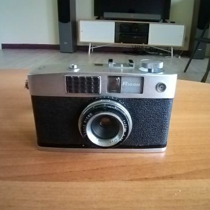 Ricoh Caddy 半格底片相機(2)/f=2.8/25mm/1961年日本產