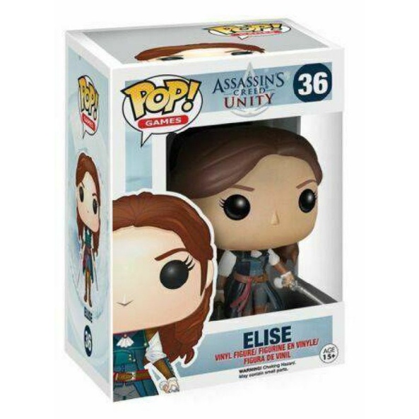 柴寶趣 FUNKO POP 36 刺客教條 愛麗絲 Assassin Creed Unity Elise 正版