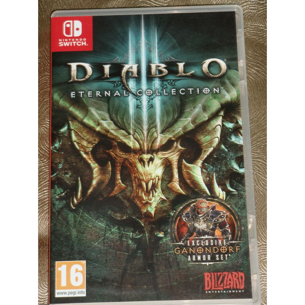 新品本物 3 Diablo Eternal Switch 中古品 輸入版 北米 Collection その他ゲーム機ソフト