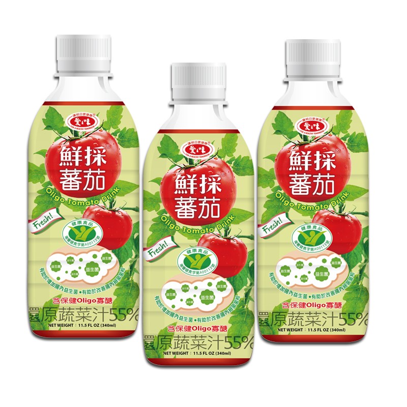 愛之味 鮮採蕃茄汁🍅【Oligo保健】 340ml 市價25元