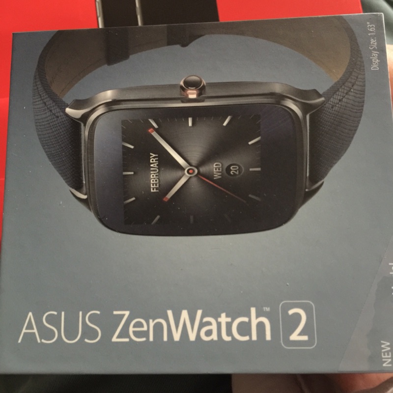 Keservybqd下標 自售 ASUS ZenWatch 2智慧手錶 全新品 可自取