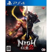 &lt;&lt;瑞比兔電玩&gt;&gt;PS4 『 仁王2 』遊戲片，盒裝完整，可正常遊玩，歡迎下單，台中可面交