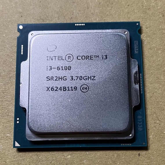 Intel i3-6100 cpu