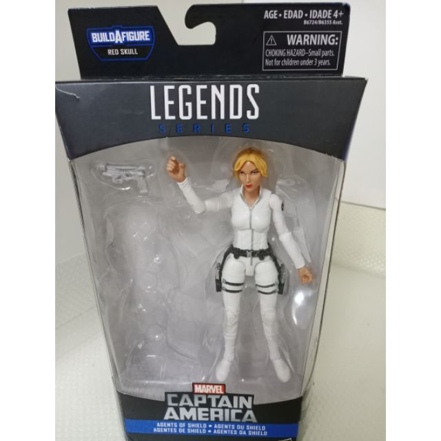 Marvel Legends 神盾局特工雪倫卡特不含狂攻baf 蝦皮購物