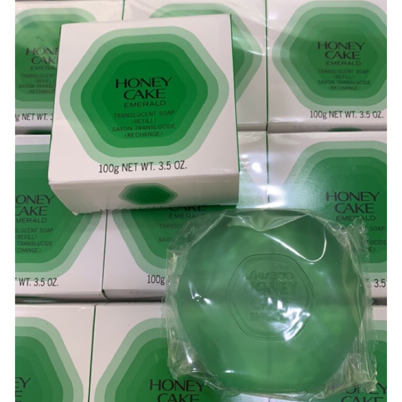 資生堂 翠綠蜂蜜香皂~（日本製）（新品上市）單顆$90