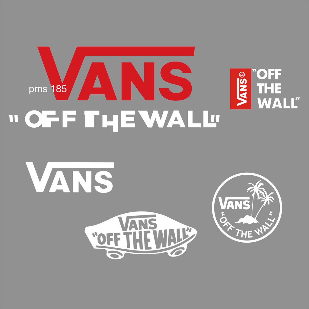 DIY印花手工T恤帽子包包辅料范斯 VANS 青蛙防水转印贴画潮牌Logo贴纸可熨烫画运动品牌标志商标贴