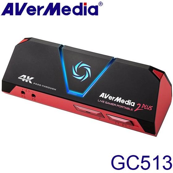 【3CTOWN】限量 含稅附發票 AverMedia 圓剛 GC513 LGP2 PLUS 4K 實況 擷取盒