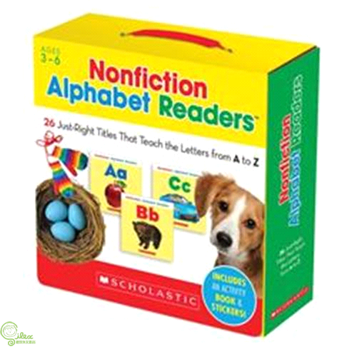 Nonfiction Alphabet Readers Parents Pack with CD(26 titles/1 activity book/16 sticker)