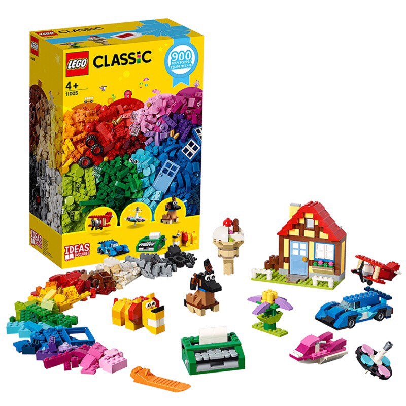 ㊕超級哈爸㊕ LEGO 11005 900pcs歡樂創意桶 經典創意系列