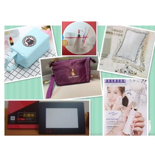 【全新贈品現貨便宜賣】雅芳法式浪漫立鏡熊本熊化妝包電動洗臉機西堤時尚衛浴組藝奇一起享樂相框