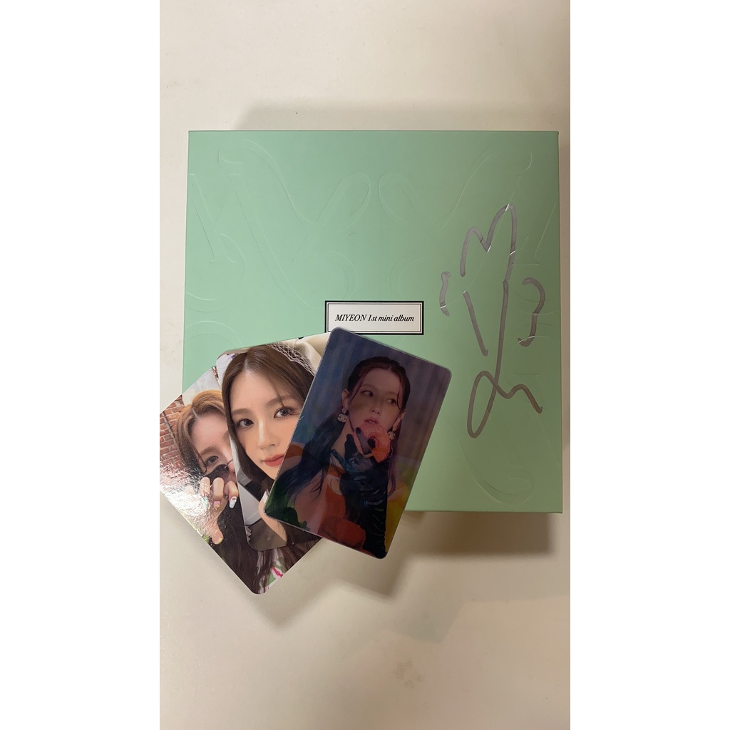 [OMOSTUDIO] 現貨 MIYEON 曺薇娟 MY 親筆簽名專輯