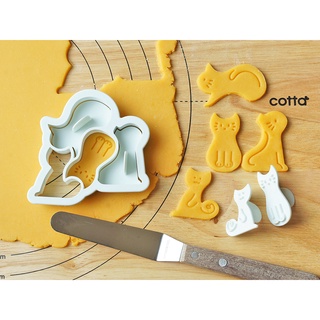 日本cotta小貓模具 貓咪模具 貓咪餅乾模 cotta模具