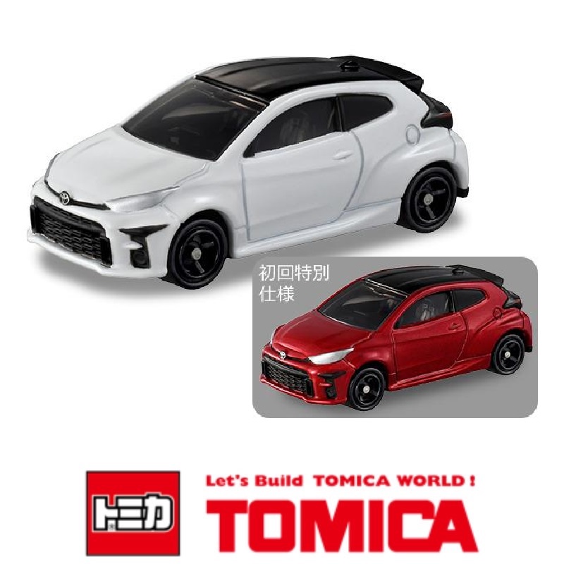 Tomica No. 50 多美 小汽車 TOYOTA 豐田 GR YARIS 2020年 新車貼