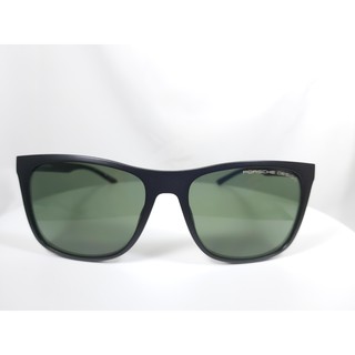 『逢甲眼鏡』PORSCHE DESIGN太陽眼鏡 全新正品 霧面黑方框 墨綠鏡面 極輕舒適【P8648 A】