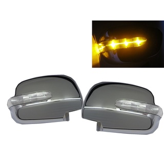 適用於LEXUS 凌志 RX RX330/RX350/RX400h XU30 03-09 LED後視鏡外蓋 電鍍