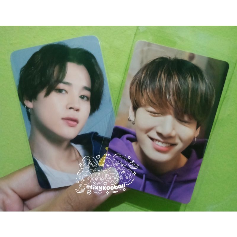 Bts PC PHOTOCARD 三星 GALAXY S20 S20 JIMIN JUNGKOOK