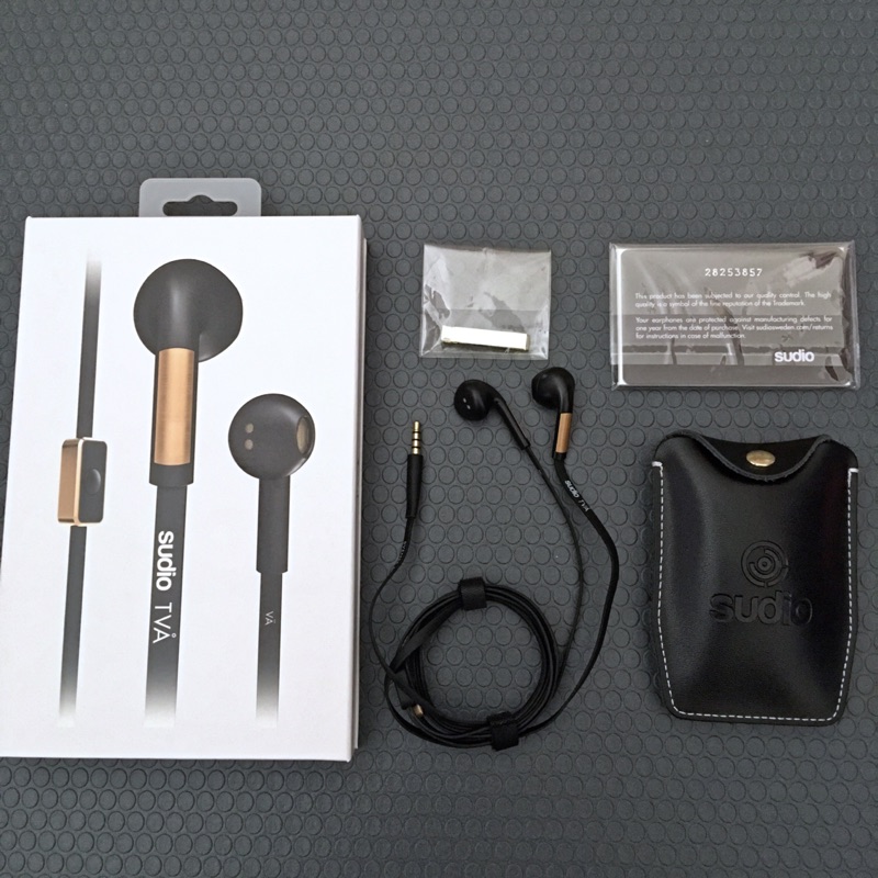 瑞典設計 Sudio TVA 優雅質感耳道式耳機