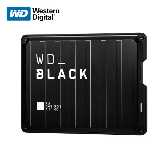 Western Digital 威騰 Game Drive 2.5吋 行動硬碟 P10 時尚黑 2T 4T 5T