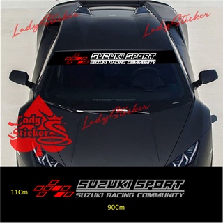 貼紙 SUZUKI ERTIGA SWIFT 汽車擋風玻璃貼紙 SUZUKI ERTIGA KARIMUN BALENO