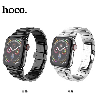 AFO 阿福 新品 hoco Apple Watch (38/40mm、42/44mm) WB03 格朗鋼錶帶【2色】