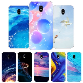 SAMSUNG 粉彩糖果軟印花手機殼適用於三星 Galaxy J5 2017 手機殼適用於 VIVO 三星 Galaxy