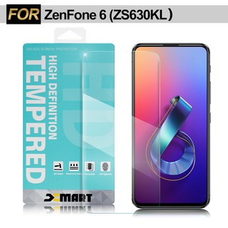 Xmart for ASUS ZenFone 6 ZS630KL 薄型 9H 玻璃保護貼-非滿版