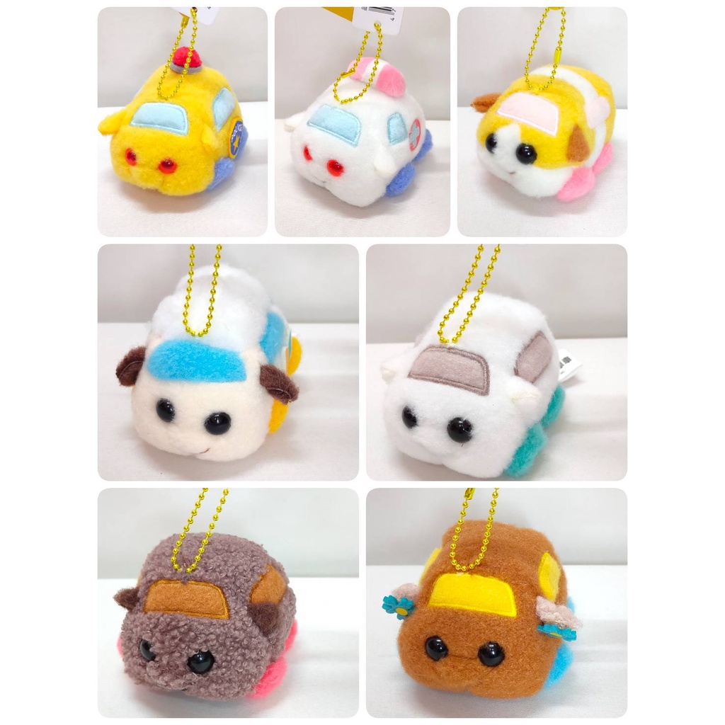 天竺鼠車車吊飾 天竺鼠迴力車 馬鈴薯車車吊飾 西羅摩車車吊飾 巧克力車車吊飾 阿比車車吊飾  警車吊飾 天竺鼠車車娃娃