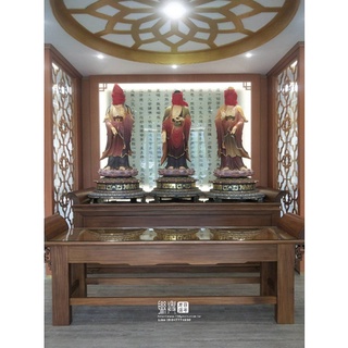 （請詢價）🏆聯興神桌佛具百年老店：客製巨型柚木供桌