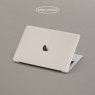 【現貨】【APEEL STUDIO】燕麥米色 MacBook 流沙全包防刮保護殼 Pro Air M1 M2 防指紋