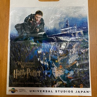 日本大阪環球影城 哈利波特 塑膠袋