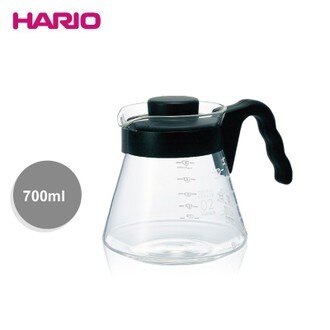 【日本HARIO】V60好握黑色咖啡壺700ml