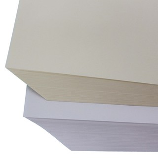 8開 印書紙 白報紙 50磅(米黃色)/一小包80張入 環保紙 模造紙 文